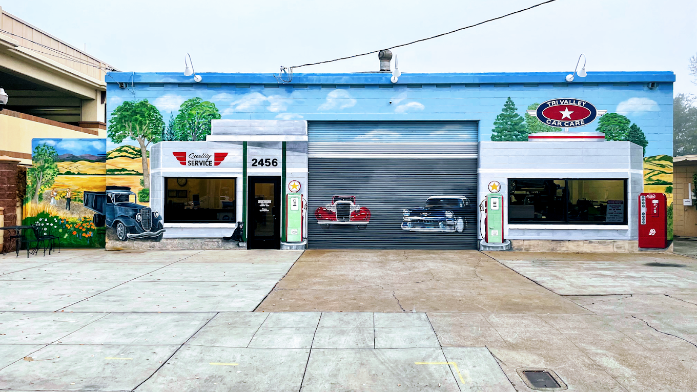 ASE-certified technician performing auto repair for Tracy, CA drivers at Tri Valley Car Care